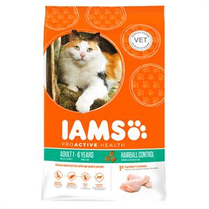 IAMS CAT ADULT HAIRBALL 2.55KG   Image 1