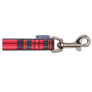 ANCOL TARTAN NYLON LEAD 19MM X 1M Image 1