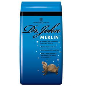 DR JOHN MERLIN FERRET FOOD 10KGS Image 1