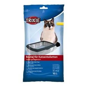 TRIXIE LITTER TRAY BAGS LARGE 46X59CM 10 PACK Image 1