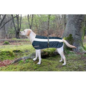FLECTALON HIGH-VIZ DOG JACKET NAVY 16 INCH - 41CM Image 1