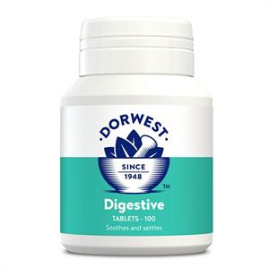 DORWEST VETERINARY DIGESTIVE SUPPLEMENT 100 TABLETS Image 1