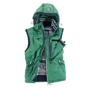 EURO-STAR FLEUR LADIES WAISTCOAT - RACING GREEN Image 1