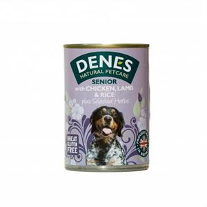 DENES SENIOR DOG 12*400G  CHICKEN, LAMB, RICE & HERBS Image 1