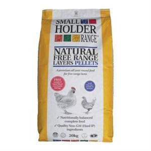 ALLEN & PAGE SMALL HOLDER NATURAL FREE RANGE LAYERS PELLETS 20KG Image 1