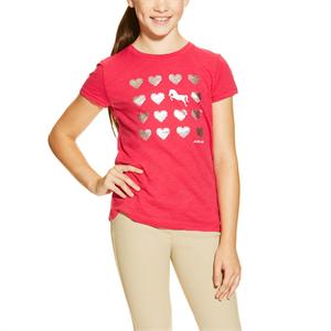 ARIAT GIRLS HEART TEE Image 1