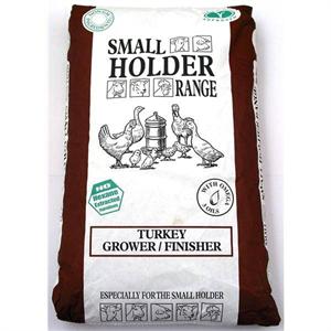 A&P SMALL HOLDER TURKEY GROWER / FINISHER PELLETS 20KG Image 1