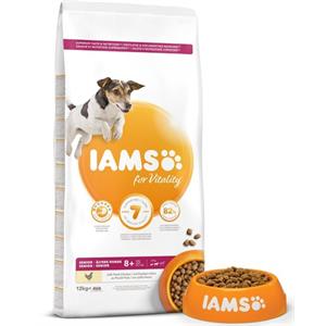 IAMS for Vitality Senior Small and Medium Breed Dog Food with Fresh Chicken 12kg Image 1