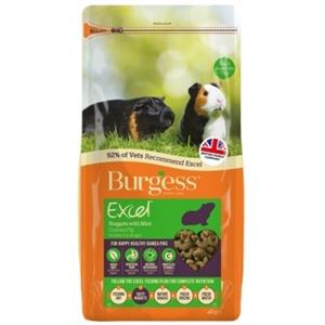 BURGESS EXCEL GUINEA PIG FOOD NUGGETS 2KG Image 1