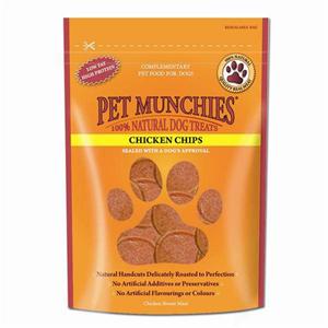PET MUNCHIES CHICKEN CHIPS 100G (Save 20% off RRP) Image 1