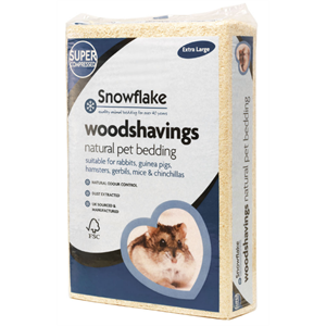 SNOWFLAKE PET SHAVINGS XL 7KG Image 1