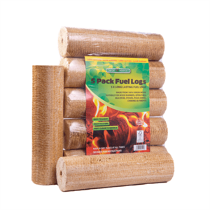 FUEL LOGS 5 PACK 10KG Image 1