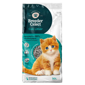 BREEDERCELECT PAPER CAT LITTER 25 LITRE  Image 1