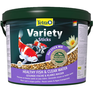 TETRA POND VARIETY STICKS BUCKET 10 LITRE + 2LTR FOC Image 1