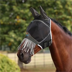 AIR MOTION FLY MASK WITH EARS & FRINGE Image 1