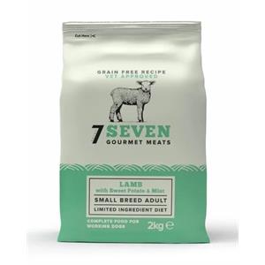SEVEN GRAIN FREE DOG FOOD - Adult Lamb, Sweet Potato & Mint 2kg  Image 1