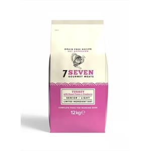 Seven Grain Free Turkey, Sweet Potato & Cranberry Senior/Light 12kg Image 1