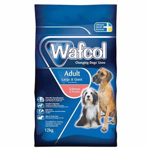 WAFCOL ADULT SALMON & POTATO LARGE & GIANT BREED DOG FOOD 12KG Image 1