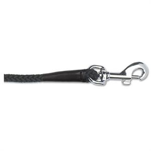 ANCOL NYLON ROPE LEAD BLACK 10MM X 107CM Image 1