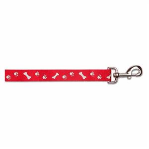 ANCOL PAW 'N' BONE REFLECTIVE LEAD RED 19MM X 100CM Image 1