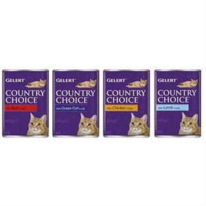 GELERT COUNTRY CHOICE CAT 12*400G Image 1