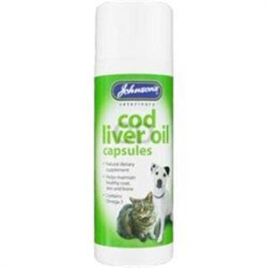 JOHNSONS COD LIVER OIL CAPSULES 170 CAPSULES Image 1