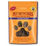 PET MUNCHIES VENISON STRIPS 75G thumbnail