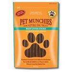PET MUNCHIES BEEF LIVER STICKS 90G thumbnail