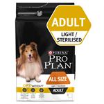 PRO PLAN DOG ADULT ALL SIZE LIGHT STERILIZED CHICKEN 14KG thumbnail