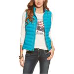 ARIAT IDEAL LADIES DOWN VEST - LAGOON thumbnail