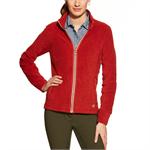 ARIAT ZENITH LADIES FLEECE JACKET - BRICK thumbnail
