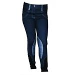 HORSEWARE KIDS KNITTED DENIM BREECH thumbnail