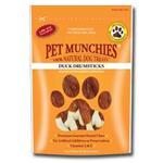 PET MUNCHIES DUCK DRUMSTICKS 100G - NEW thumbnail