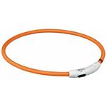 TRIXIE FLASH LIGHT RING USB L-XL 65CM/7MM ORANGE thumbnail