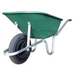 GREEN 110  LTR WHEELBARROW SINGLE WHEEL  thumbnail