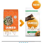 IAMS ADULT CAT FOOD with SAVOURY ROAST CHICKEN 10KG   thumbnail