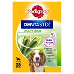 28 PACK PEDIGREE FRESH DENTASTIX MEDIUM thumbnail