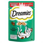DREAMIES CAT TREATS 60G TANTALISING TURKEY FLAVOUR thumbnail