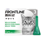 FRONTLINE PLUS SPOT ON CATS / FERRETS 3 PACK thumbnail