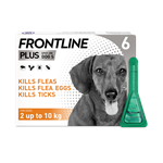 FRONTLINE PLUS SPOT ON FOR SMALL (2-10KG) DOGS 6 PACK thumbnail
