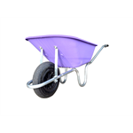 LILAC 110 LTR WHEELBARROW SINGLE WHEEL PNEUMATIC WHEEL thumbnail