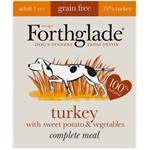 "Forthglade (Green) GRAIN FREE Complete Meal Adult Turkey, Sweet Potato & Veg 18 thumbnail