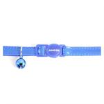 ANCOL GLOSS REFLECTIVE CAT COLLAR BLUE thumbnail