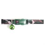 ANCOL CAMOUFLAGE CAT COLLAR GREEN thumbnail