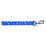 ANCOL PAW 'N' BONE REFLECTIVE LEAD BLUE 19MM X 100CM thumbnail