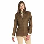 CALDENE LADIES SOUTHWOLD TWEED JACKET - BROWN CHECK thumbnail