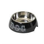 HOUSE OF PAWS COUNTRY KITCHEN DOG BOWL BLACK XL thumbnail